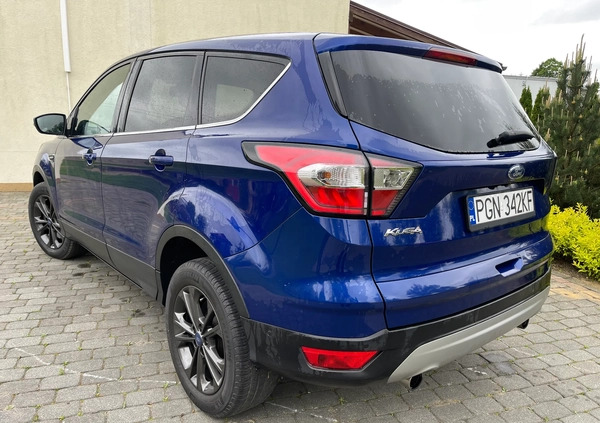 Ford Kuga cena 68999 przebieg: 137000, rok produkcji 2017 z Gniezno małe 232